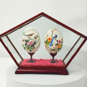 Japanese hand painted eggs.